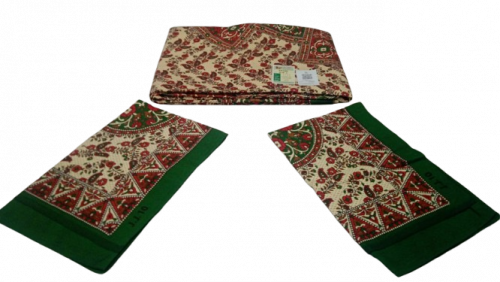 BEDSHEET JAIPUR PRINTED 72X100 2 PILLOW COVER